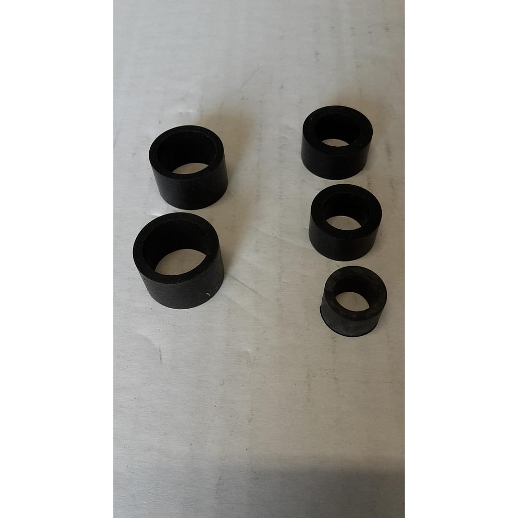 Guarnizione silicone 70 sh Per tubo livello ø 16 mm (20x16x13 MM)