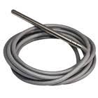 Termoresistenza PT100 - stelo inox A316 - liscio - diametro 6 x 150 mm - cavo silicone Mt.3 - 3 fili - molla Antipiega - 