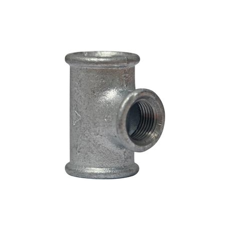 Tee ghisa zincato - 1/4" - Fig.130