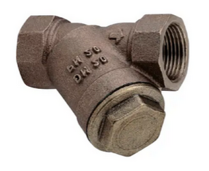 Filtro a "Y" - Corpo in Ottone - Cestello in Inox AISI 304 - Filtrazione 0,6 mm - Filettato FF Gas - PN20 4"
