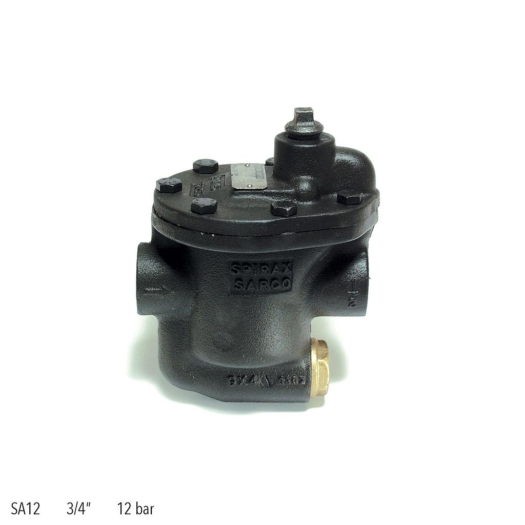 Scaricatore di Condensa a Secchiello Rovesciato - Filtro Incorporato - Pressione Max 8 Bar - Mod. SD8 - Filettato FF Gas 1 1/2&#34; - Spirax