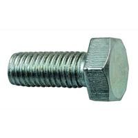 Vite acc.8.8 zincato bianco, testa esag., tutto filet. UNI5739 - 12-030 