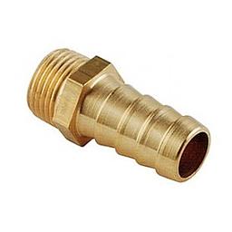 Raccordo P/GOMMA in Ottone Maschio Tipo Roma - 1"x32 mm 