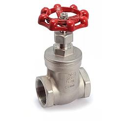 Saracinesca filettata FF 1 1/2" , corpo e disco inox 316, PN16 - 180°C (NO contemporanei)