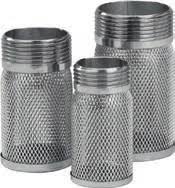 Filtro aspirazione inox aisi 316 - Attacco Gas Maschio 1/2" - Grado di Filtrazione 18Mesh - 1,0mm - Mondeo 