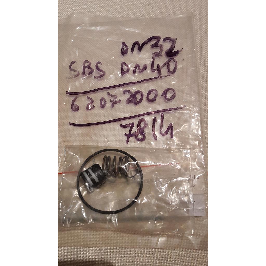 Serie Ricambio SBS/GRS DN32 -&gt; DN40 (premistoppa, O-ring, molla) - Cod. 7814 - Italvalvole