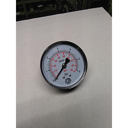 Manometro aria compressa. 50 04 bar