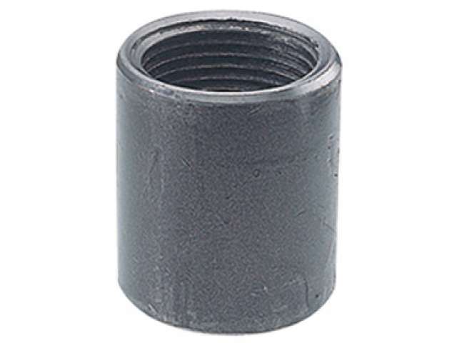 Manicotto filettato in acciaio carbonio P235 - Conforme Normativa EN10241 - 3/8&#34;