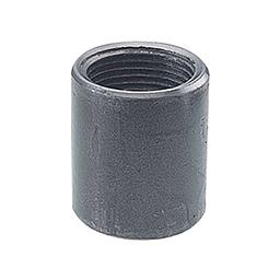 Manicotto Acciaio al Carbonio EN 10241 - De=26,4 mm - L=34 mm - 1/2"