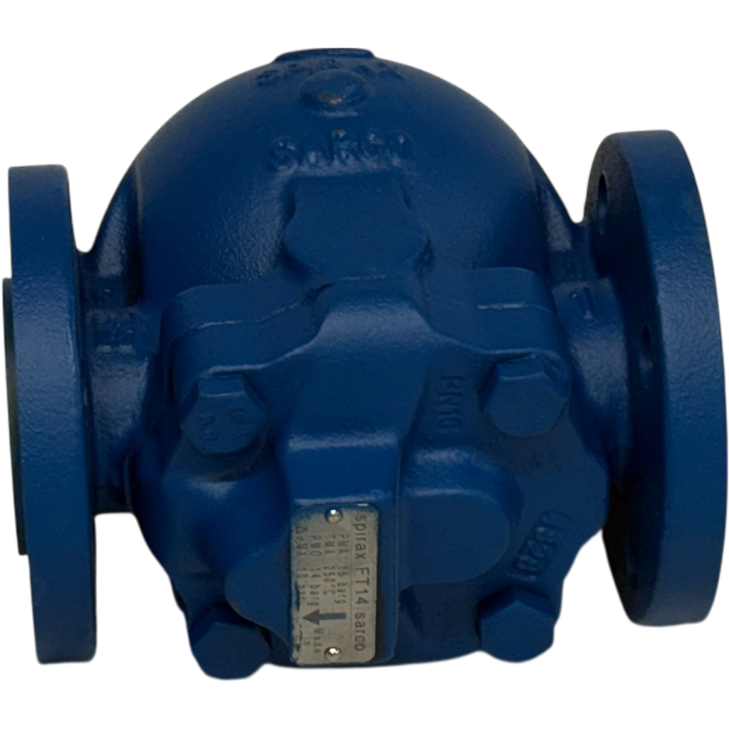 Scaricatore di Condensa a Galleggiante - Spirax Sarco - Mod. FT14 - Senza Filtro - Con Eliminatore d'aria Termostatico - 4,5 bar - Attacchi Flangiati PN16 - DN15