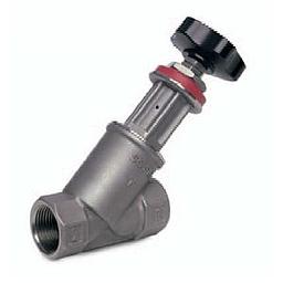 Valvola manuale a flusso libero, corpo Aisi316, otturatore inox con tenuta Ptfe/Grafite, volantino ABS, attacchi filettati gas FF  1 - PCIFMAN