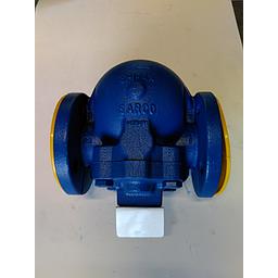 Scaricatore di condensa a galleggiante - Eliminatore aria Termostatico incorporato - (no filtro) - Mod. FT14 - 4,5 Bar - attacchi flangiati PN16 DN25 - Spirax