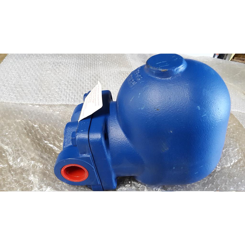 Scaricatore di condensa a galleggiante - Eliminatore aria Termostatico incorporato - (no filtro ) - Alta  Capacità di Scarico - Mod. FT14-HC-4,5 - ff gas 1" -  Pressione di lavoro..4,5 Bar - Spirax
