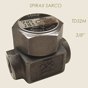 Scaricatore di condensa Termodinamico - (no filtro ) Corpo inox 420F - attacchi ff gas  3/8" - mod. TD52M - Spirax 