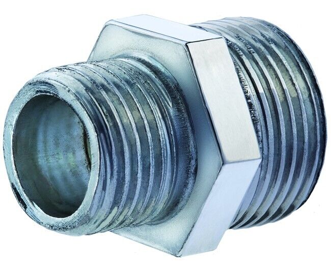 Riduzione Ottone Cromato MM Filettatura Conica - 1/4" x 1/8" - cod. 2510