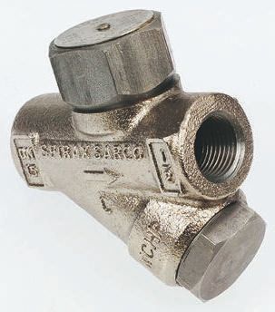 Scaricatore di condensa Termodinamico per Basse Portate (L) - filtro incorporato - Corpo inox Elettronichelato - attacchi ff gas  1/2" - mod. TD42L - Spirax