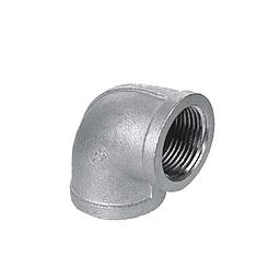Gomito 90° FF Inox AISI 316 EN 10253-4 - 3/8"