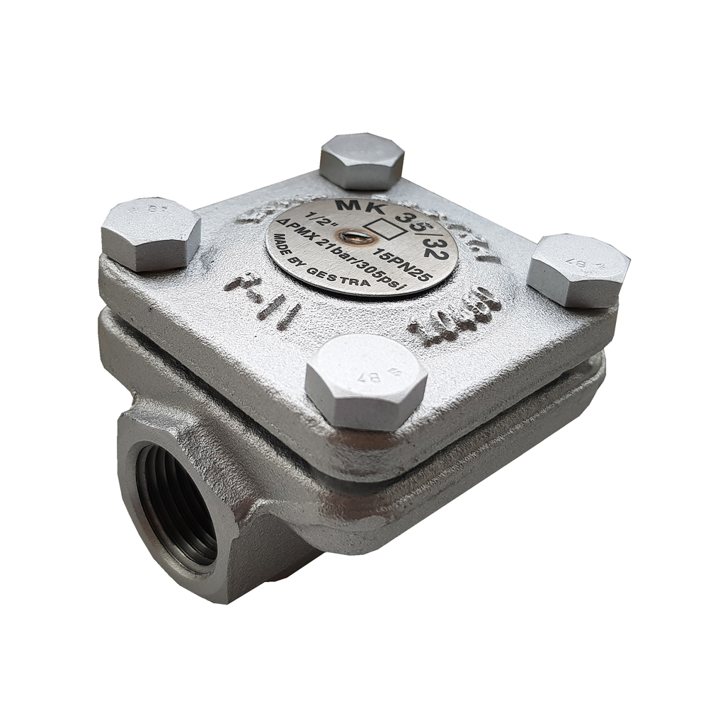Scaricatore di Condensa Termostatico Mod. MK35/32 Filettato FF - 3/8" - (High C.)