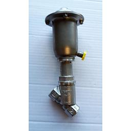 Valvola Pneumatica On-Off a flusso libero - corpo microfuso inox316L PN40 , filettato FF Gas - 1/2" - testata inox304 T50 - Press.diff.max 18 Bar - PCIFMCM_015_1_1