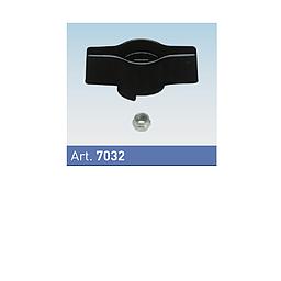 Kit Farfalla alluminio + dado  7032 - EF 1/4 - 1/2