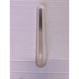 Cristallo a Riflessione in borosilicato DIN7081 - mod. B5 - Dimensioni: 220x34x17 mm