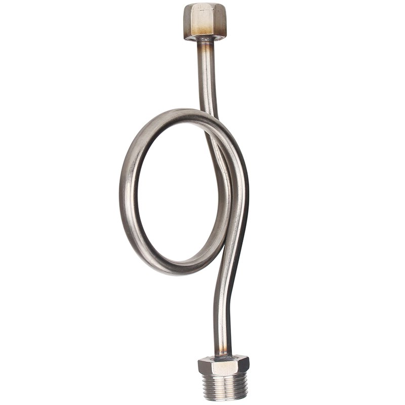 Serpentino raffreddamento inox 316 PN400 attacchi 3/8&#34; Gas MxF