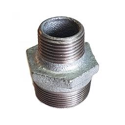 Nipplo Ridotto in ghisa zincato MM - 1 x 1/2 - Fig.245