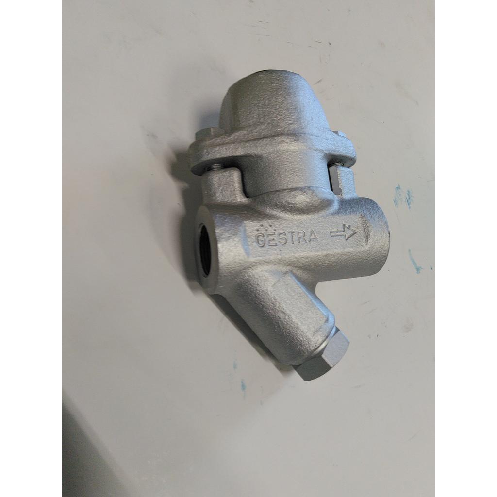 Scaricatore di condensa Termostatico-Bimetallico - valvola di ritegno e  filtro incorporato - filettato gas FF  3/4"- mod.BK45 PN40 - Gestra