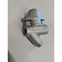Scaricatore di condensa Termostatico-Bimetallico - valvola di ritegno e  filtro incorporato - filettato gas FF  3/4"- mod.BK45 PN40 - Gestra