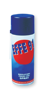 Flacone spray Rilevatore Fughe Gas 400Ml - EFFE 91 -