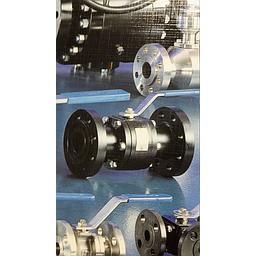 Valvola sfera 3pezzi, PN40, corpo LF2, sfera 316, tenuta Ptfe/Grafite-R.Bore, -100 / + 230°C - Mod. Master Star 235 SGS - Starline - attacchi flangiati PN40 DN50
