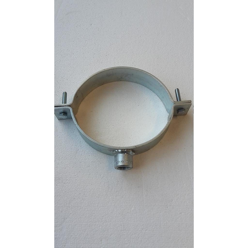 Collare zincato pesante 6" - 168mm - Mod. TITAN HD - 50x5 mm - M12 - Connessione 1/2" Femmina - 0072683