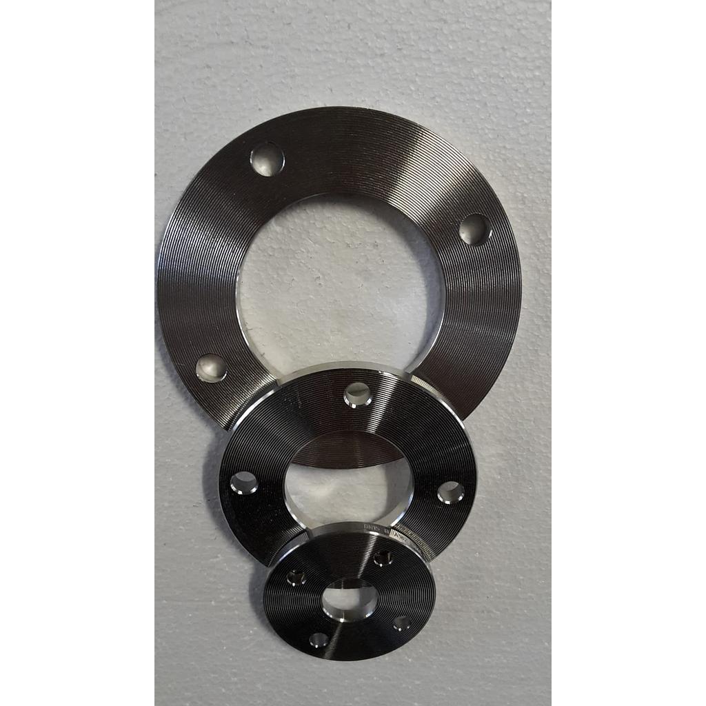 Flangia piana inox aisi 304, diametro e spessore &#34;ridotto&#34;, DN32 - De=90 - Sp=8 mm