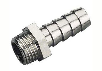 Portagomma M Esagonale inox aisi 316L - attacco Gas 1/2&#34; x 21 mm DIN 2999 - ISO 7/1 F399   