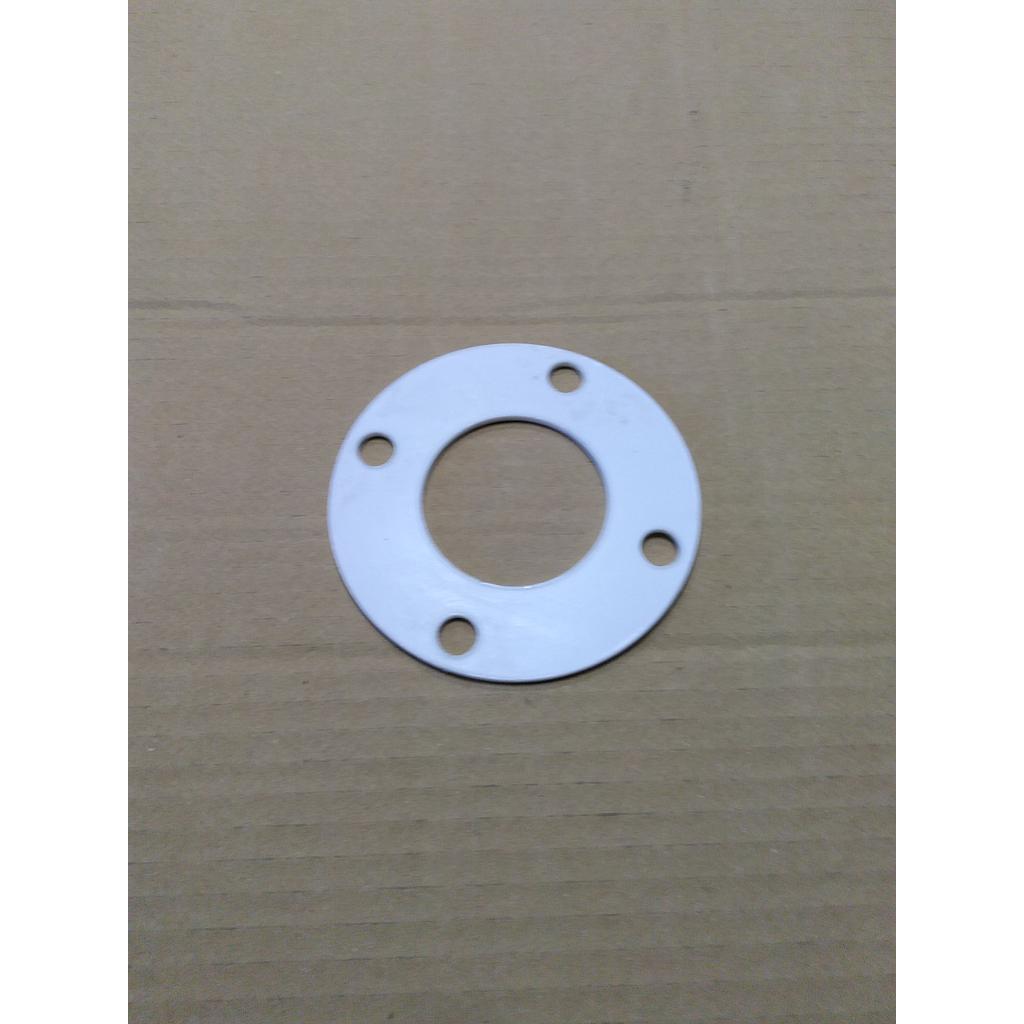 Guarnizione Teflon DN50 - Forata per Flange Italvalvole - Sp.2 mm