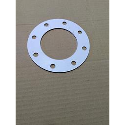 Guarnizione Teflon DN100 - Forata per Flange Italvalvole - Sp.2 mm