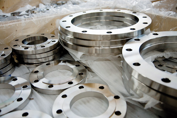 Flangia piana Forgiata inox 304/304L PN16 DN200 - EN1092-1 Type 01/A - ASTM A182 