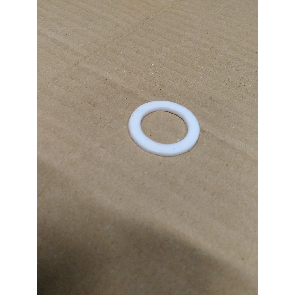 Guarnizione in Teflon per Tubi Flessibili - 1&#34; - Dimens. 30 x 24 x 2 mm