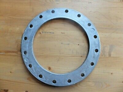 Flangia piana P245GH PN16 DN350 EN1092-1 Type 01/A - Diam. 520x358 mm - n° 16 fori - Diametro 25 mm