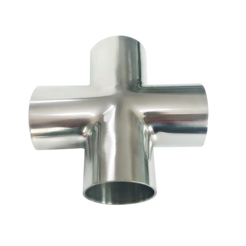 Croce a Saldare Inox AISI 316L EN 10253-4 - 21,3 x 2 mm - 1/2"
