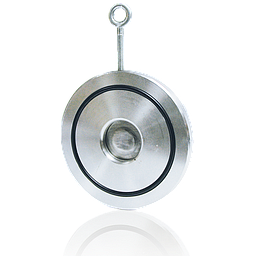 Valvola di Ritegno Wafer/Clapet, Corpo Acc.carbonio Zincato PN10/16 DN65 - Guarnizione BUNA