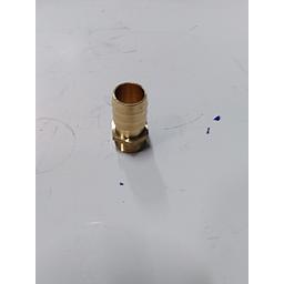 Raccordo P/GOMMA in Ottone Maschio Tipo Roma - 1/2"x20 mm