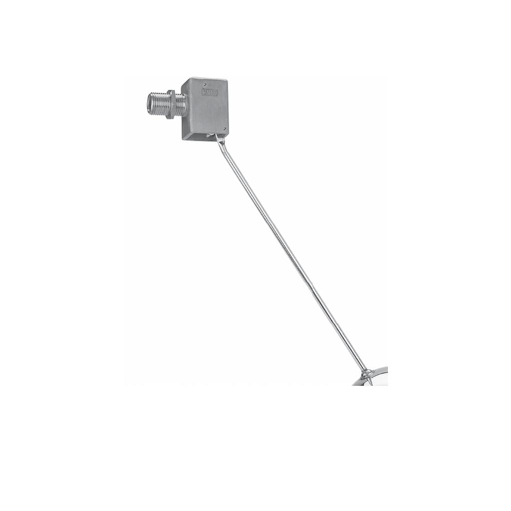 Regolatore di livello inox aisi 316 - Solo Corpo da 1/2" - Tenuta in Silicone - T.max.150°C - 10 Bar - MON - (Necessita di Sfera 110 mm)