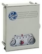 Regolatore indicatore pneumatico di temperatura , azione proporzionale mod. 82R11 W23 - segnale 3/15 Psi - Capillare inox MT3 (CAP03) - attacco 1/2" Gas femmina girevole - R11 (8R110BA) - raccordo attacco 1/2" Gas Maschio - 1/2" Gas Maschio (W23BB) - per Liquidi - campo 0÷120°C - OMC