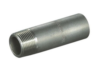 Tronchetto A105 S3000/SCH80 - 1 1/4&#34; L=100 mm - Filettato NPT (Nipplo tubo piano per filettato)