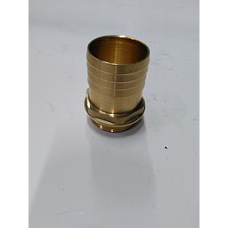 Raccordo P/GOMMA in Ottone Maschio Tipo Roma - 1 1/2"x50 mm