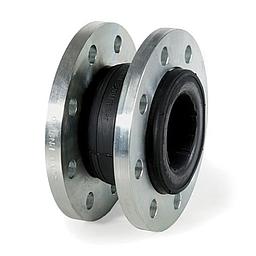 Giunto elastico e antivibrante in EPDM - Flange in A105 girevoli zincate forate PN10/16 DN100 - L=152 mm