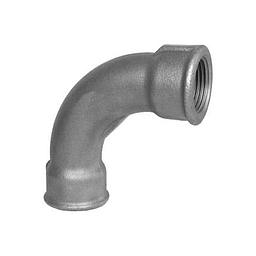 Curva ghisa zincata 90° FF 1/2 - Fig.2
