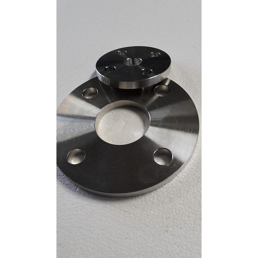 Flangia piana Forgiata inox 304L PN16 DN40 - De=150 - Spessore Ridotto 12mm