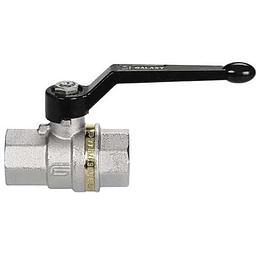 Valvola a Sfera Ottone Cromato, con Leva, SERIE Standard x Acqua-Aria, -15° +120°C - PN63, MOD. 0501-GALAXY FF 1"  